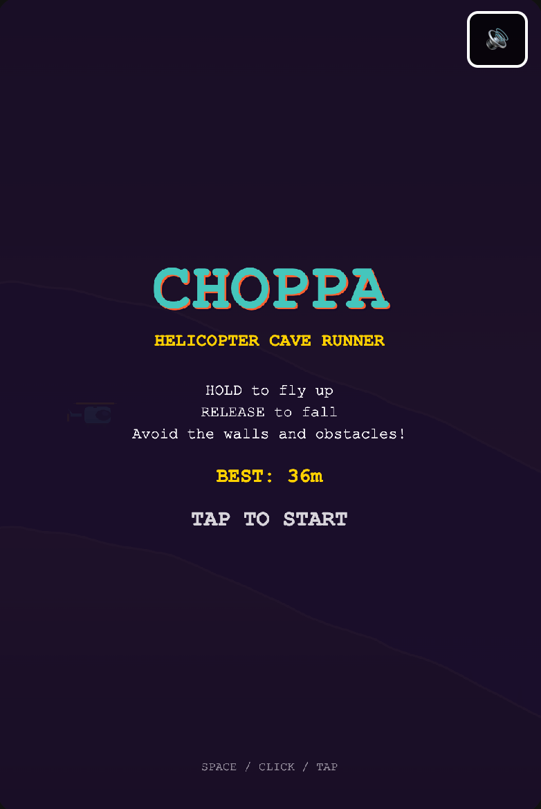 Screenshot of choppa